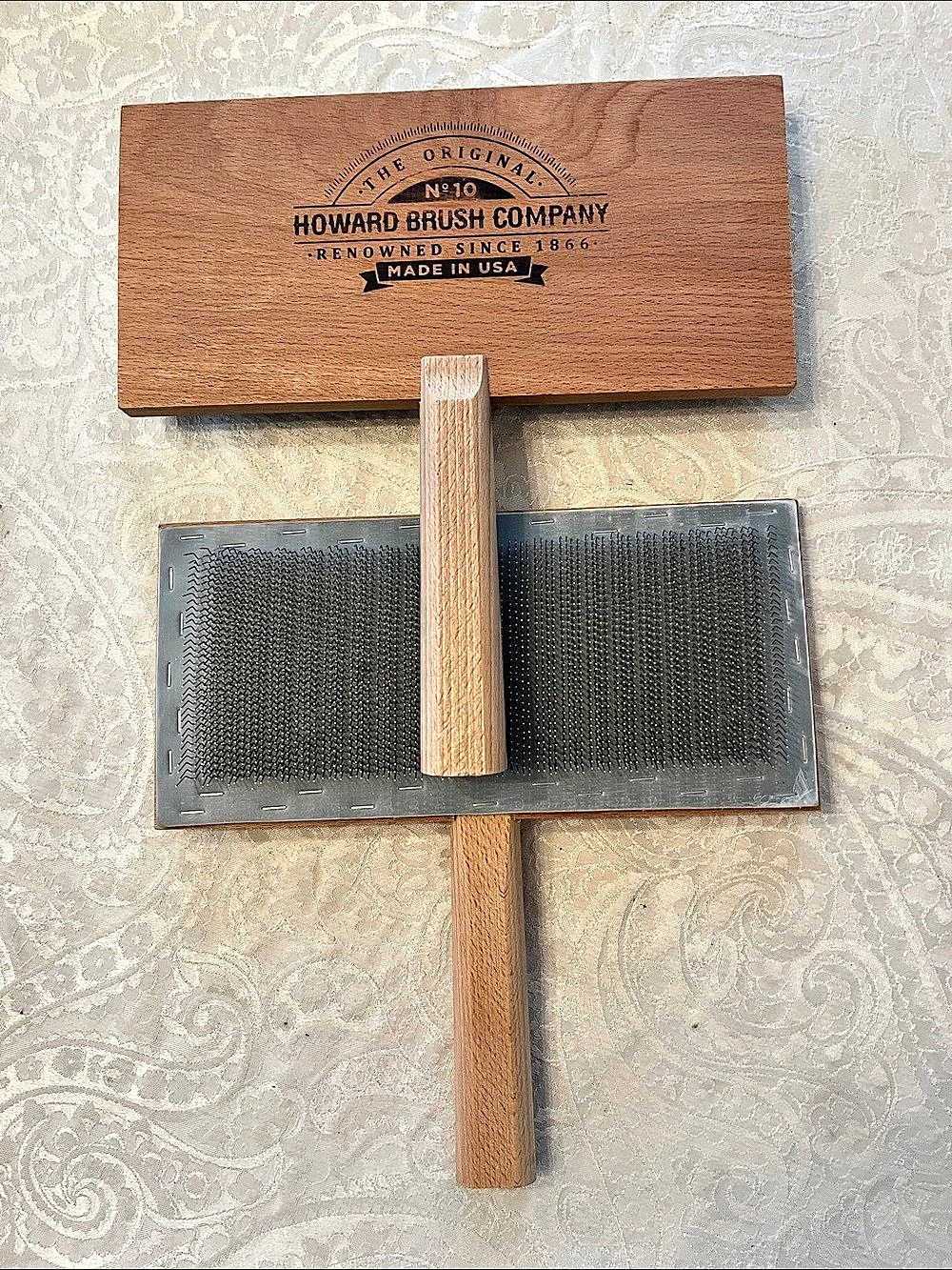 Howard Brush Company Original Brush Company Pair of hand carders like new!!
